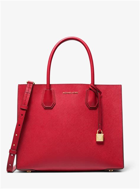 michael kors tasche mercer red